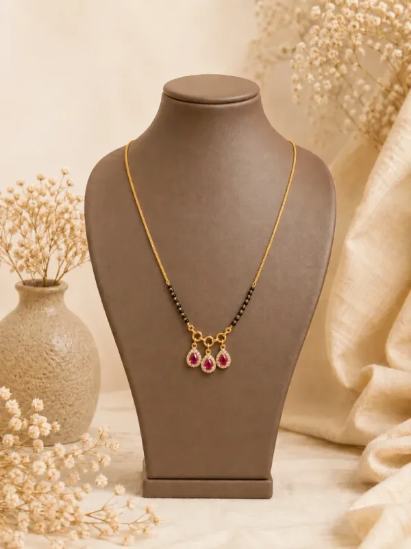 Gold mangalsutra