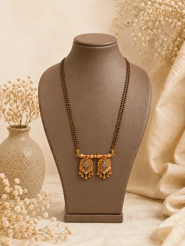 Gold mangalsutra