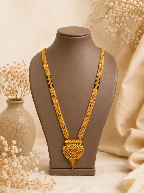 Gold mangalsutra
