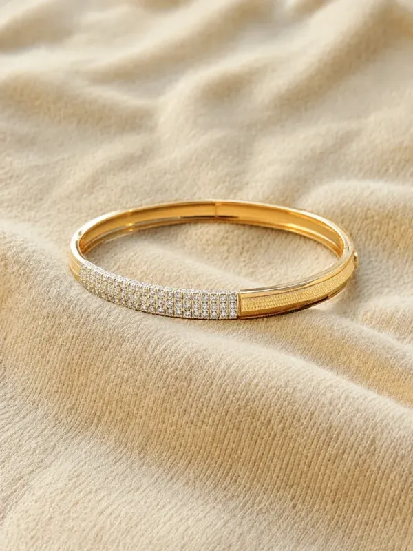 Gold bangle