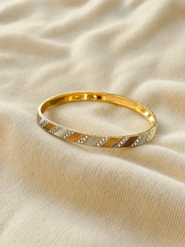 Gold bangle