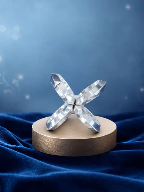 Silver earring