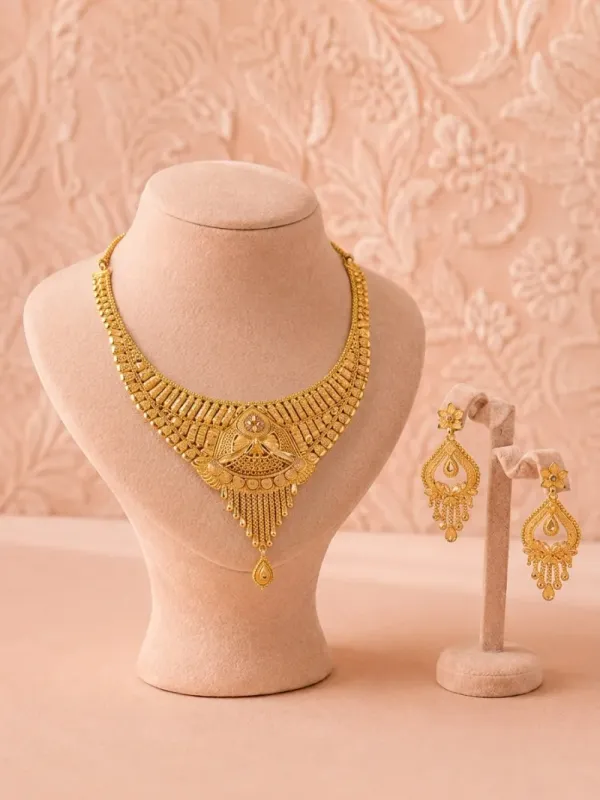 Trending Gold Necklace Design 2
