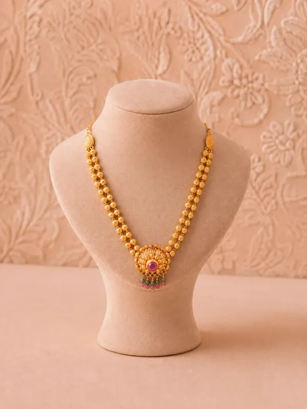Royal 22K Gold Bridal Necklace Collection
