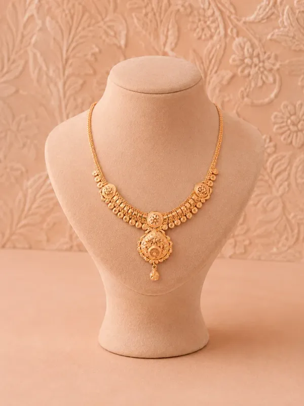 Gold necklace